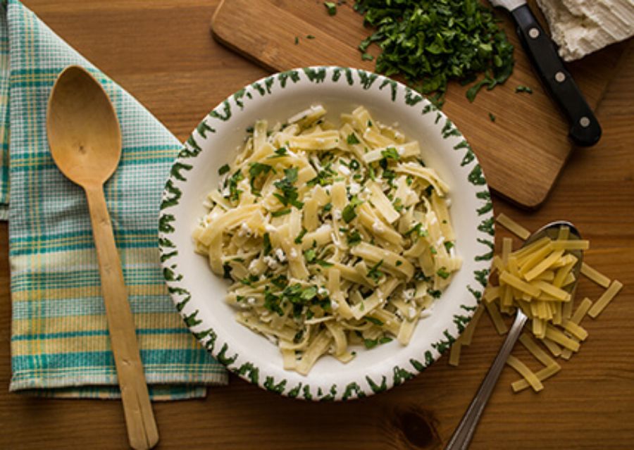 Noodles with Herbs Noodles with Herbs