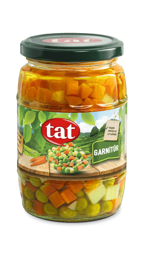 Tat Mixed Vegetables Glass Jar