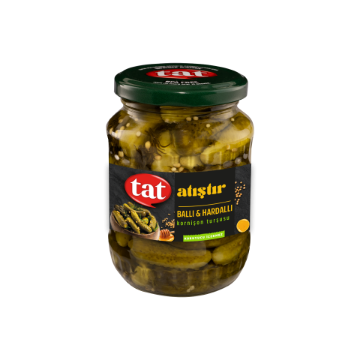 TURŞU KORNİŞON BALLI 350 GR TAT için ayrıntıları göster TURŞU KORNİŞON BALLI 350 GR TAT