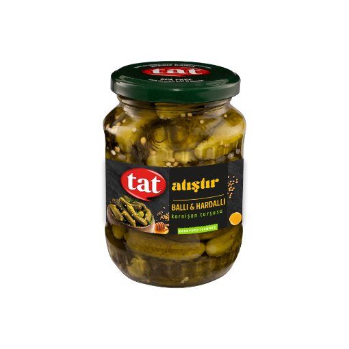 TURŞU KORNİŞON BALLI & HARDALLI 350 GR TAT