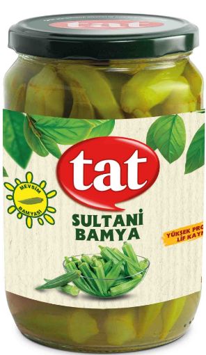 Tat Bamya Sultani Cam Kavanoz 670 g