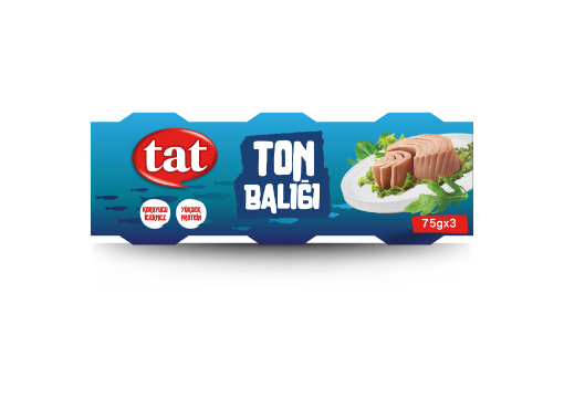 TAT A.YAĞLI TON BALIĞI 3x75 G