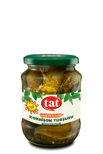 Tat Alman Tipi Kornişon Turşu 680 g